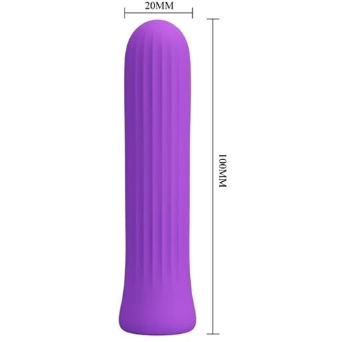 Вибратор LYBAILE Pretty Love Blanche Vibrator Light Purple: Тип и форма Вибропули