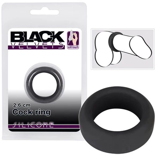 Эрекционное кольцо Black Velvets Cock Ring 2.6 см: Производитель Orion