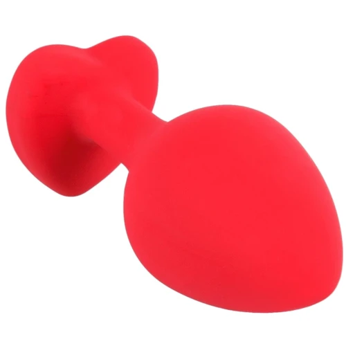 Анальна пробка із кристалом Orion Silicone Plug Medium фото 7