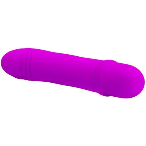 Вибратор Pretty Love Beck Vibrator Purple: Длина, см 12