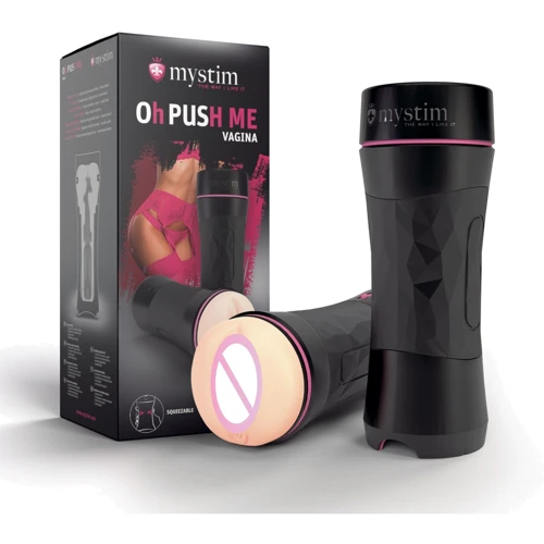 Мастурбатор Mystim Oh Push Me Vagina: Призначення  Классический