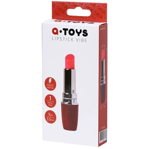Вібростимулятор у формі помади A-Toys by Toyfa Smac Lipstick: Тип і форма Помада