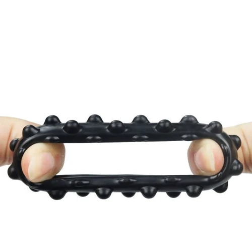 Эрекционное кольцо LoveToy POWER PLUS Cockring, Black фото 4