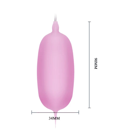 Віброяйце Eleanora Cyber Vibrating Egg Pink: Тип і форма Вібромасажер