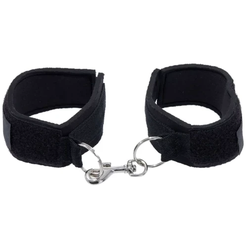 Мягкие оковы Pipedream First-Timer's Cuffs (чёрные)