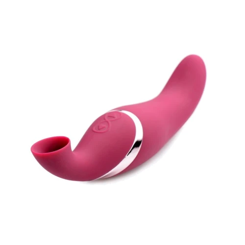Женский стимулятор с вакуумом Inmi Shegasm Intense 2 in 1 Clit Stimulator: Назначение Для точки ДЖИ