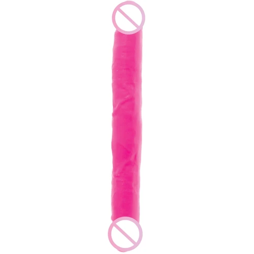 Pipedream Double Dillio 12 Inch - двойной фаллоимитатор, 30.5х3.4 см, розовый