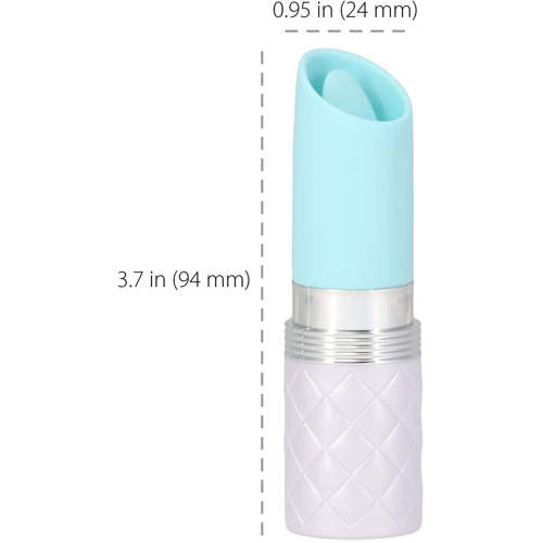Вібратор Pillow Talk Lusty Luxurious Flickering Massager - Teal: Призначення Кліторальні