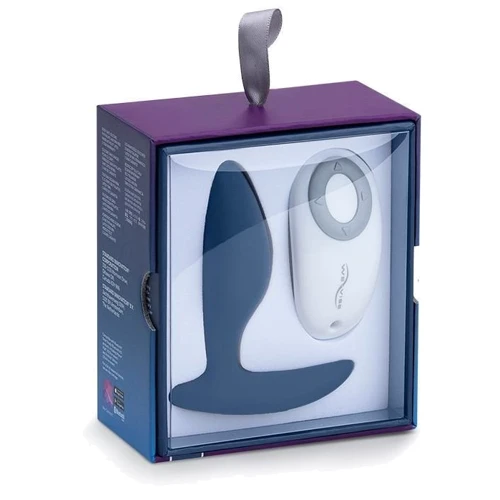 Анальная вибропробка Ditto by We-Vibe Moonlight blue: Материал Силикон