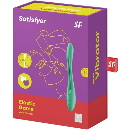 Универсальный гибкий вибратор для пар Satisfyer Elastic Game Light Green: Назначение Клиторальные
