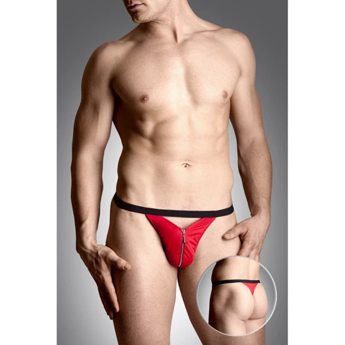 Мужские трусы SoftLine - Mens thongs 4497, S-L (red)