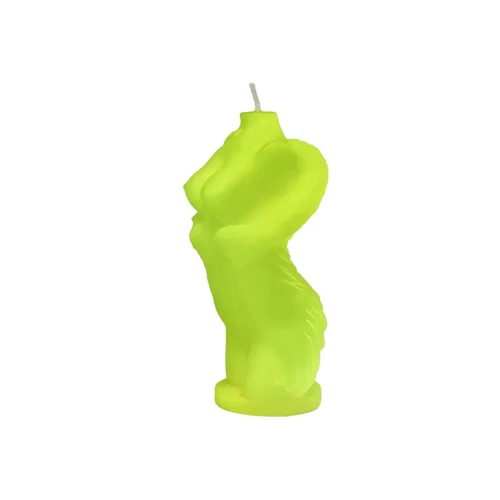 Свічка LOVE FLAME - Angel Woman Yellow Fluor, CPS08-YELLOW: Колір желтый