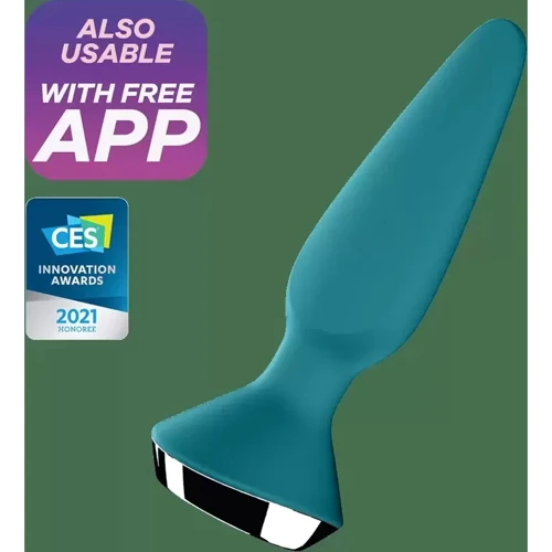 Анальная смарт-пробка Satisfyer Plug-ilicious 1 (фиолетовая): Особенности Водонепроницаемые