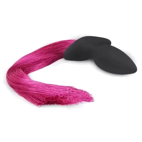 Анальная пробка c хвостом LoveToy Silicone Anal Plug With Pony Tail: Для кого Унисекс