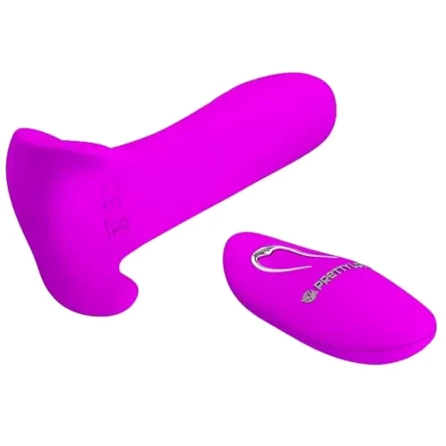 Вибробабочка с стимулятором клитора PRETTY LOVE - Remote Control Massager, BI-014850W фото 9