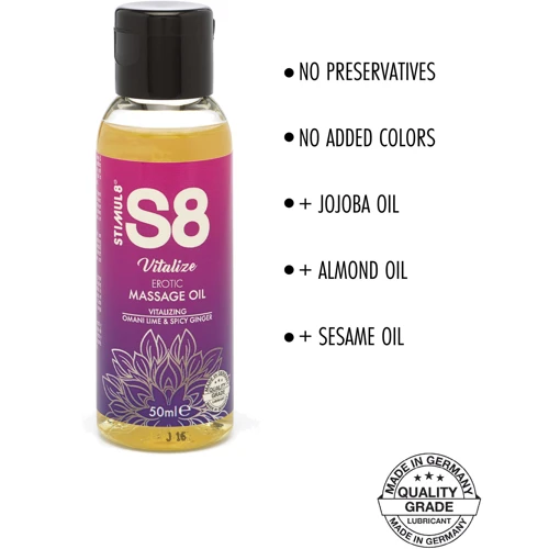 Набір масажних масел S8 Massage Oil Box, 3x 50 мл: Особливості З ароматом