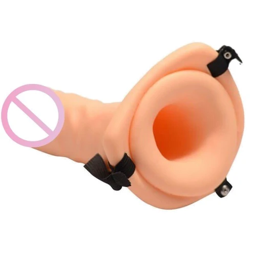 Полый страпон Size Matters Erection Assist Hollow, 16,5х4,2 см: Тип Полые