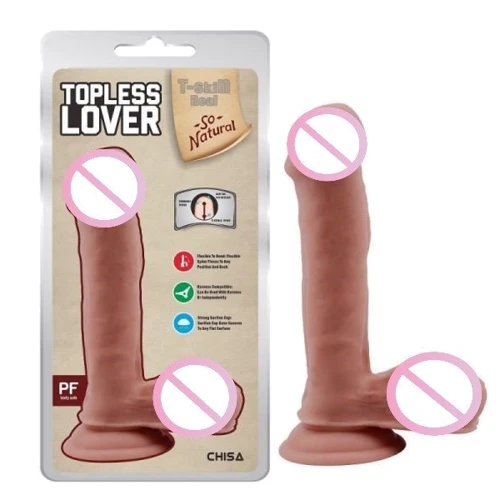 Фаллоимитатор CHISA Topless Lover Flesh: Назначение Вагинальные