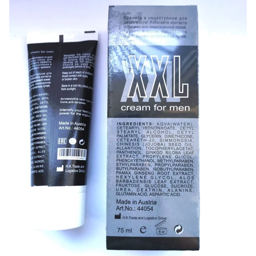 Крем для увеличения пениса "XXL Creme for Men" ( 75 ml ): Производитель Hot