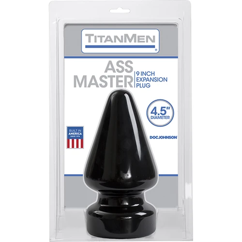 Пробка для фистинга Doc Johnson Titanmen Tools - Butt Plug - 4.5 Inch Diameter Ass Master