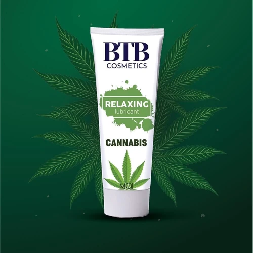 Лубрикант на водній основі MAI BTB Flavored Cannabis (100 мл): Основа Водная
