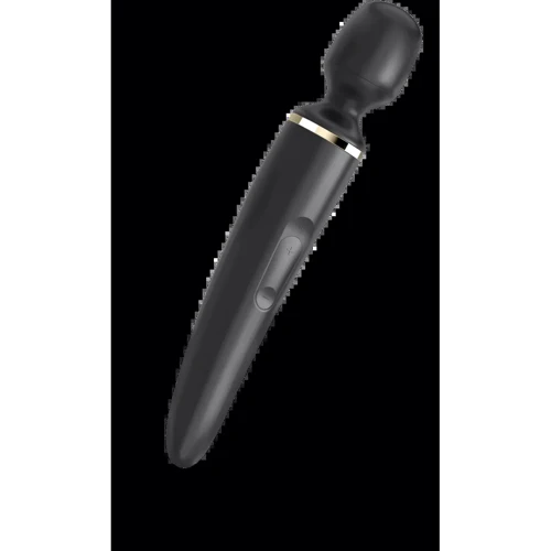 Вибромассажер Satisfyer Wand-er Woman (Black/Gold)