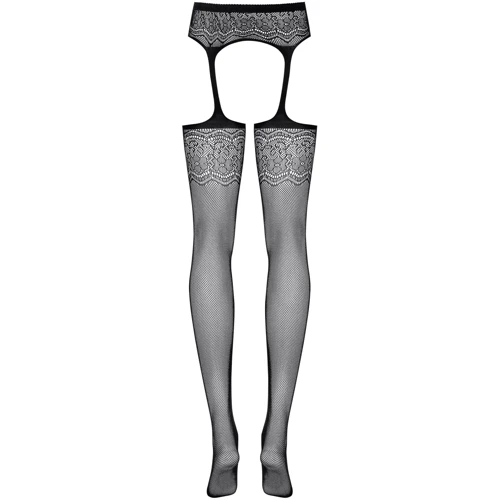 Эротические колготки Obsessive S207 black S/M/L: Декор Без декора