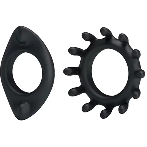 Набор эрекционных колец RING, BI-210161: Цвет черный