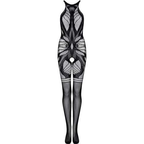 Бодістокінг Obsessive Bodystocking G331 black S/M/L: Фасон Бесшовные