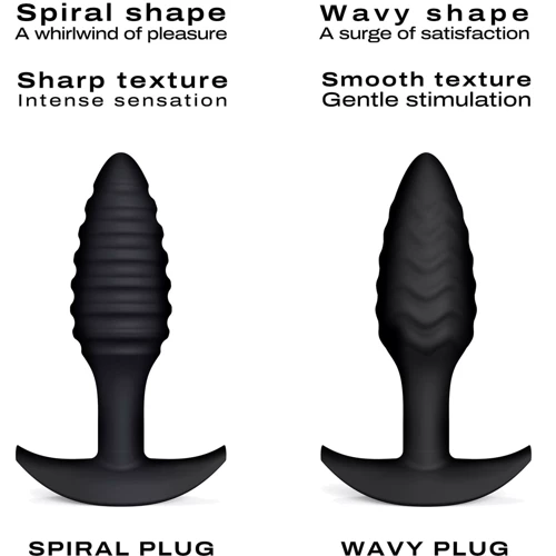 Анальний корок Dorcel WAVY PLUG: Матеріал Силикон