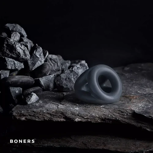 Эрекционное кольцо Boners Open Cocksling - Triple Cockring: Производитель Boners