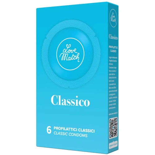 Презервативи Love Match Classico (Classic), 6 шт.: Текстура Гладкие
