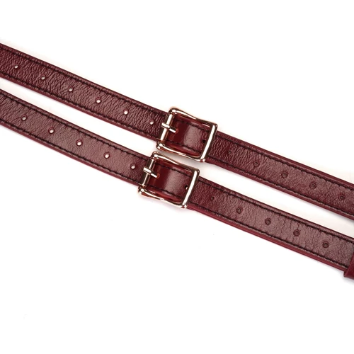 Трусики для страпона Liebe Seele Wine Red Strap on Harness фото 5