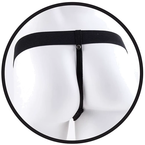 Полый страпон Fetish Fantasy Series 7 Hollow Strap On, 17,5x4 см, телесный: Для кого Для мужчин