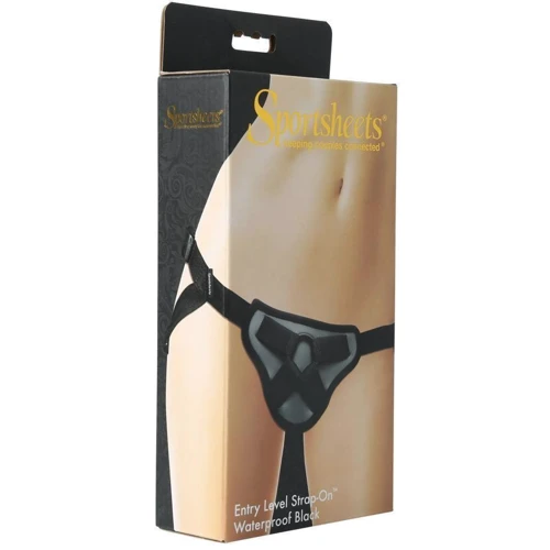 Труси для страпона Sportsheets - Entry Level Strap-On Waterproof Black: Для кого Для жінок