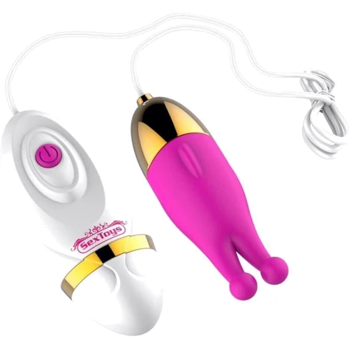 Вібро яйце XESE VE10-CR Pink (12 режимів вібрації, зарядка від USB)