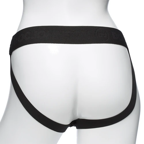 Набор для страпона Doc Johnson Body Extensions - BE Ready - Black: Длина, см 20.3