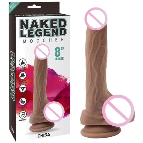 Фаллоимитатор Chisa Naked Legend Moocher 8" Brown: Назначение Вагинальные