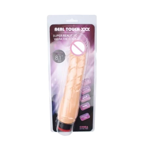 Вибромассажер Chisa 8.1” Vibe Cock, Flesh: Назначение Вагинальные