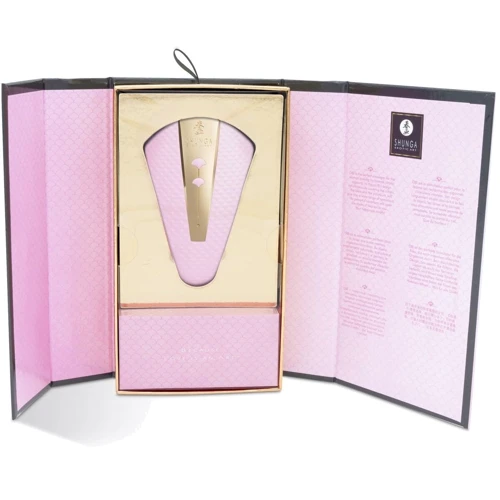 Кліторальний вібратор Shunga Obi Light Pink: Тип і форма Вібромасажер