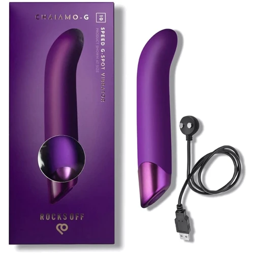 Вибратор Rocks Off Chaiamo G Purple: Тип управления Кнопочное