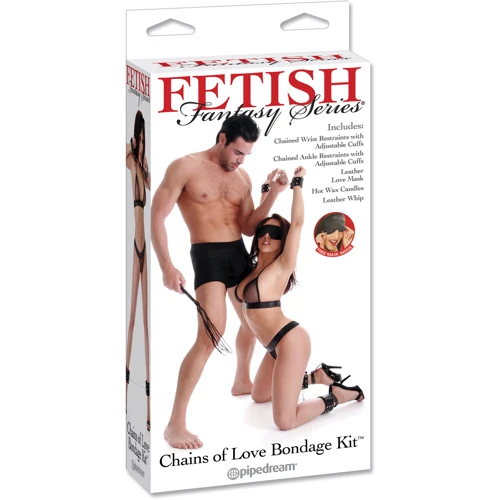 Набор фиксаторов Pipedream Fetish Fantasy Chains of Love Bondage Kit фото 4