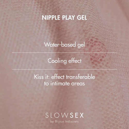 Бальзам для сосків Bijoux Indiscrets SLOW SEX - Nipple play gel: Виробник Bijoux Indiscrets