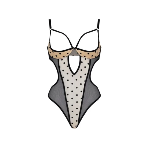 Боди Passion MARINA BODY beige L/XL: Вид Боди