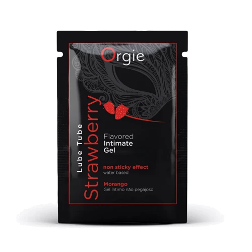 Пробник Лубрикант на водной основе Orgie Lube Tube Strawberry, 2 мл, со вкусом и ароматом клубники: Для кого Унисекс
