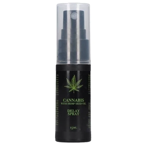 Спрей пролонгуючий Cannabis With Hemp Seed Oil - Delay Spray, 15 ml