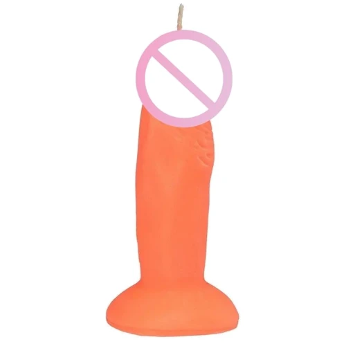 Свічка LOVE FLAME - Little Guy ORANGE Fluor, CPS06-ORANGE