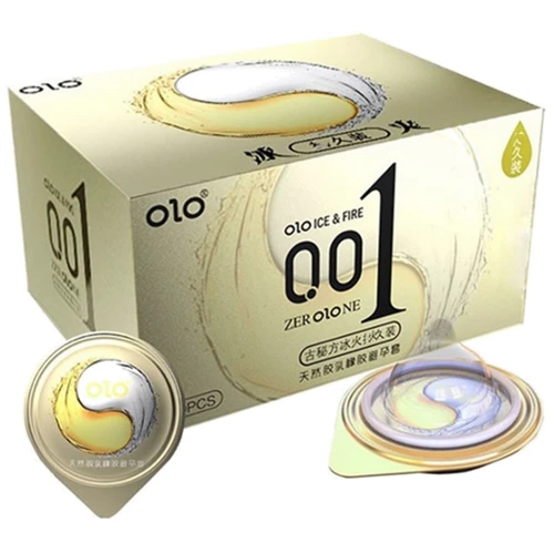 Презервативи OLO Ice Fire 7000-3 (10 штук) (23797)