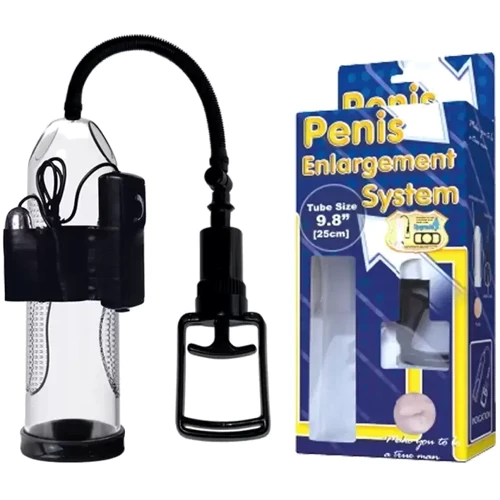 Вакуумна помпа з вібростимуляцією LYBAILE - Penis Enlargement System 9,8'' Vibration (BM-010066C): Тип Помпа для члена