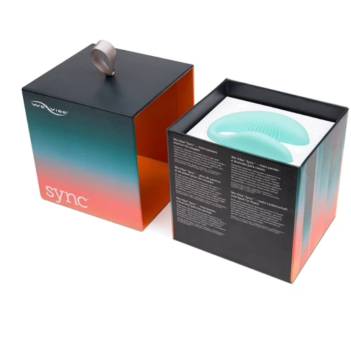 We-Vibe Sync - інноваційний анатомічний вібратор для пар, бірюзовий: Тип і форма Смарт-вібратор, Вібромасажер